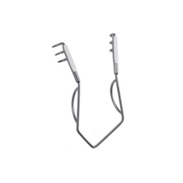 Epicardial spring retractor