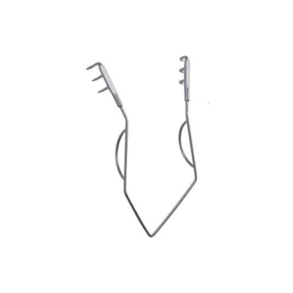 Epicardial spring retractor