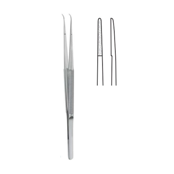 Micro Forceps, Diamond Coated, Ti
