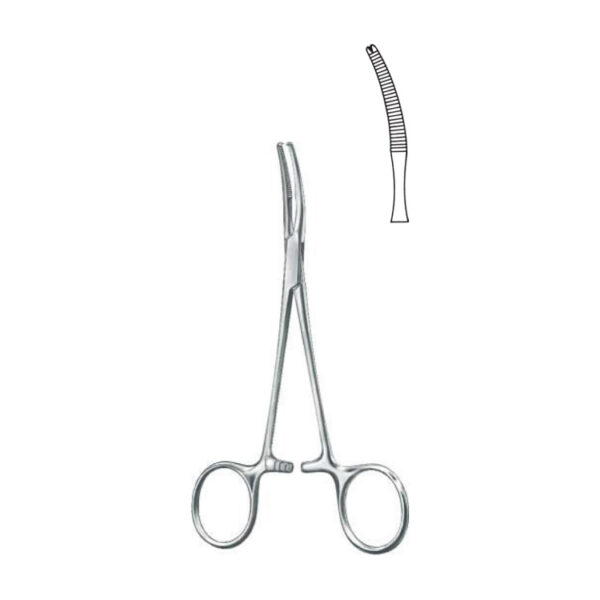 Mikulicz-Baby Peritoneum Forceps - Aprikos Medical