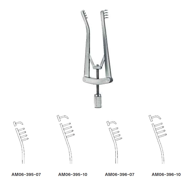 Alm Wound Spreaders Aprikos Medical